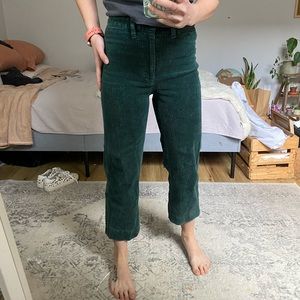 Madewell emmett cropped wide leg